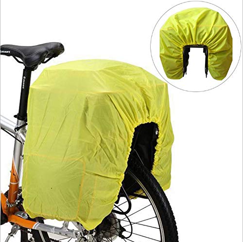 Roswheel Bike Rear Rack Bag Rain Cover, Waterproof Rain Cover for Bike Pannier Bag