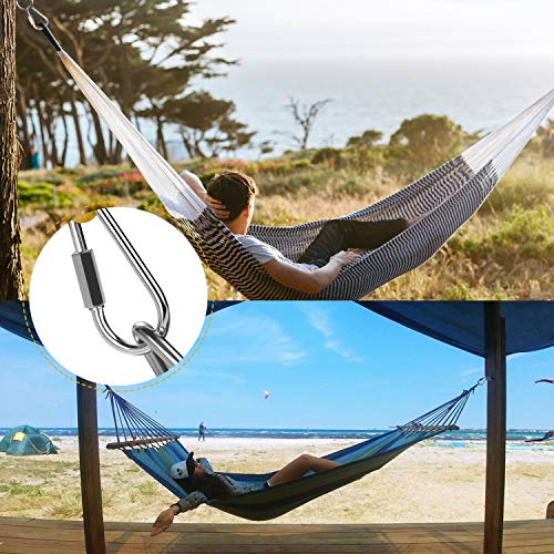Quick Link Snap Hook Carabiner Connector - Screw Lock Clip
