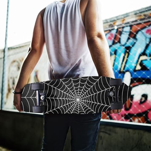 Bolaz Spider Web Grip Tape for Skateboard & Longboard – 33.1 x 9.1 in Waterproof Non-Slip