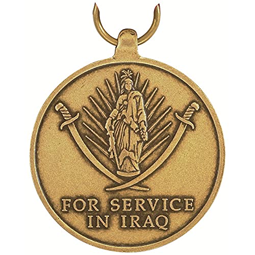 Medals of America Iraq Campaign Award Medal Full Size - Military Commemorative Medal