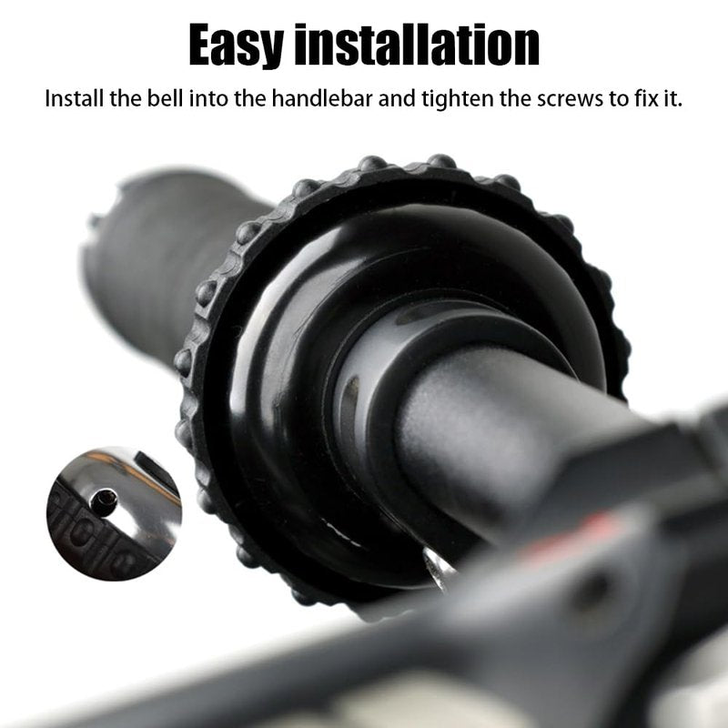 Bike Bell, Pure Copper Bicycle Bell Invisible Bikes Bell W/Loud Sound for Bicycles Handlebars with Diameter of 22.2mm