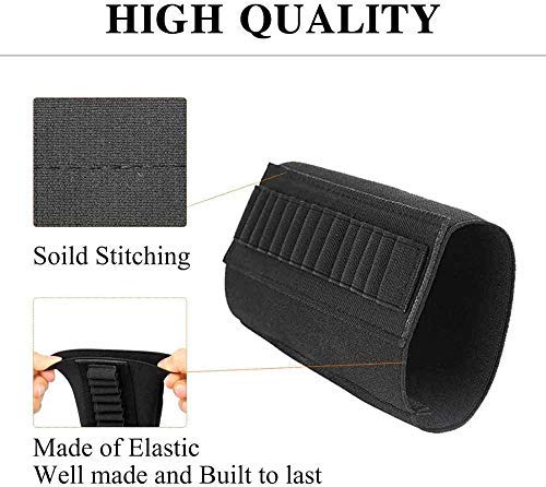 Hunting Buttstock Ammo Holder for 14 Rounds 5.56mm/.22/.223/.204
