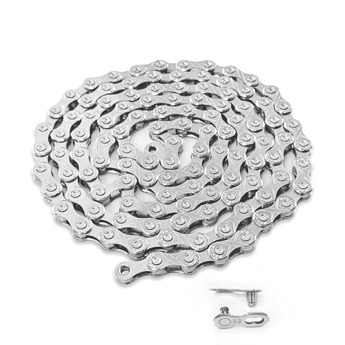 HUFATWINS 9/18/27 Speed Bicycle Chain for Road & Mountain Bikes - 116 Links