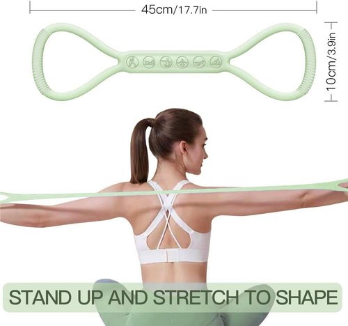 Figure 8 Resistance Band by 2025 - Upgraded Physical Therapy Tool | 3 Resistance Levels for All Ages