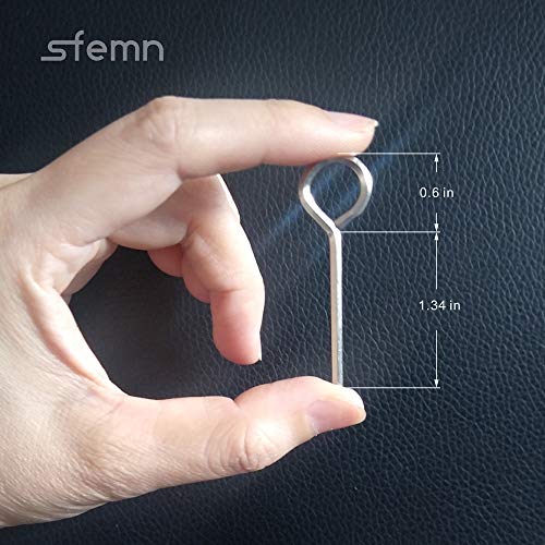 3/32¡± Hex Key Dogging Key Allen Key with Full Loop, Allen Wrench Door Key, Solid Metal ? 10 Packs