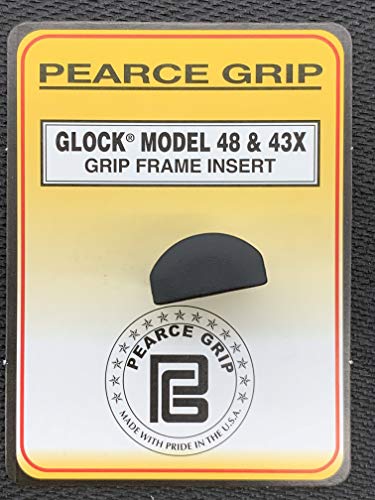Glock 43X & 48 Frame Insert Plug - Durable Grip Cavity Filler