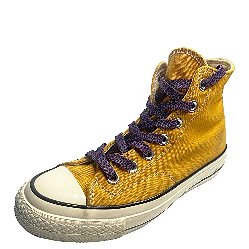 Reflective Flat Shoelaces for Sneakers - Purple 47in/120cm