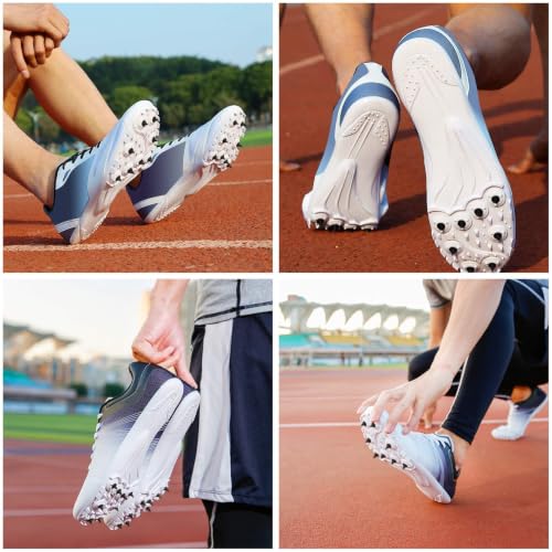1/4 Inch Track Spikes Set - 30 Running Spikes & Wrench