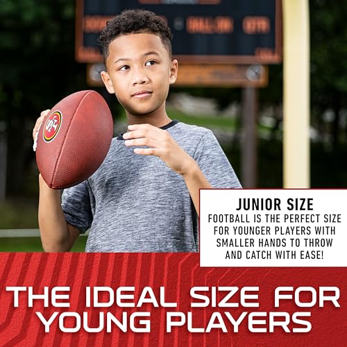 Youth NFL Football - San Francisco 49ers Junior Size, Easy Grip