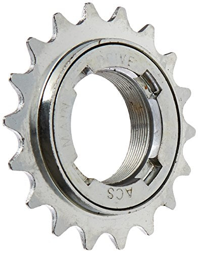18T Single Speed Freewheel for BMX Bikes - Chrome Steel, 1/8" Chain Compatibility