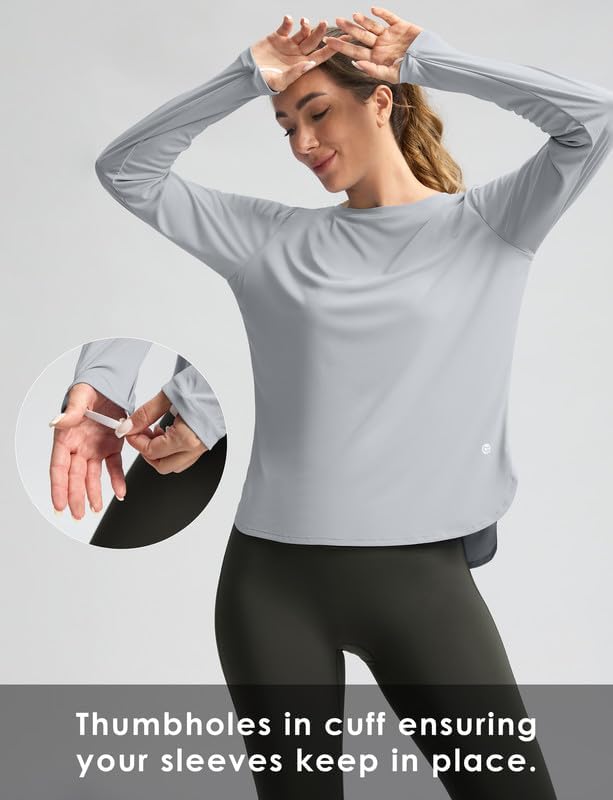 Skiennix Women's Sun Shirt - UPF 50+ Long Sleeve UV Protection for Hiking & Workouts