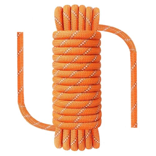 NorthPada Reflective Orange Knot Tying Practice Rope 1/2 in x 16 ft