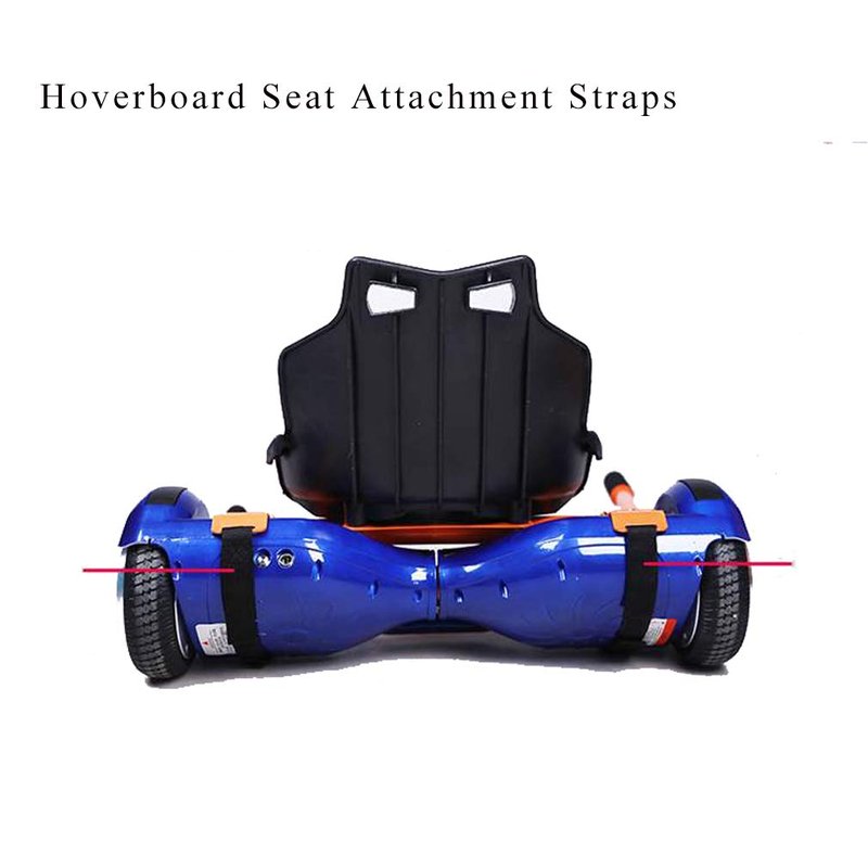 LAKKIT Hoverboard Seat Attachment Straps Adjustable Replacement Straps for Hoverboard Gocart Self Balancing Scooter 3 Pairs