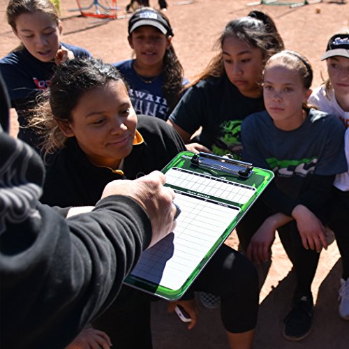 Baseball Softball Coaches Clipboard – Dry Erase Lineup Board