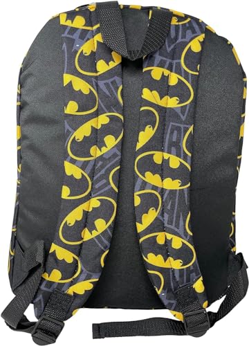 Fast Forward Batman 16-Inch All-Over Print Backpack for Kids & Teens