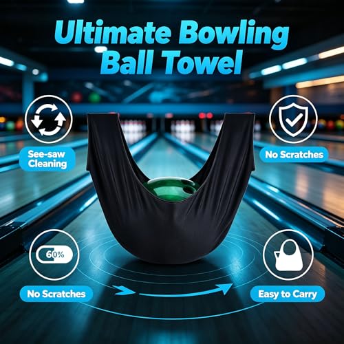 Bowling Bag & Shammy Pad Cleaning Set - Microfiber Accessories