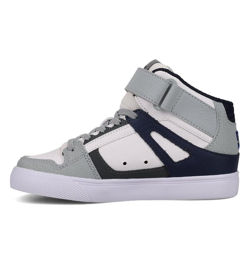 DC Shoes Kids Pure HI Top EV Skate Shoe