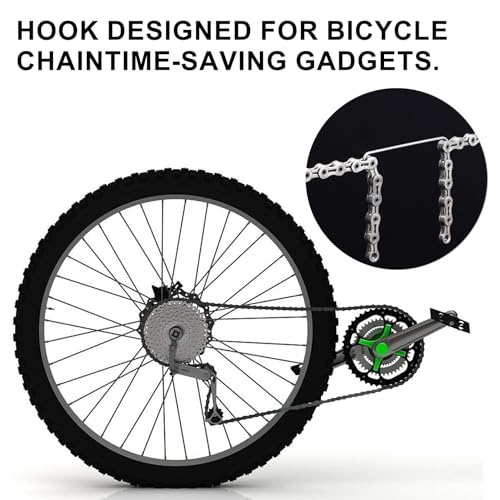 10PCS Stainless Steel Bicycle Chain Hooks for Repair