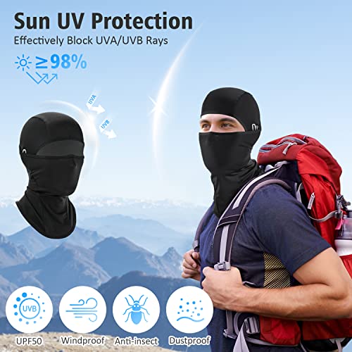 Cooling UV Balaclava Face Mask,Summer Ice Silk for Motorcycle