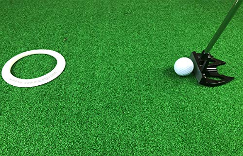 Golf Putting Cup for Indoor & Outdoor Training - White Ring