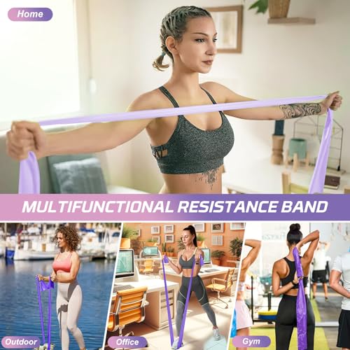 5 Pcs Resistance Bands, Professional Exercise Bands Elastic Stretch