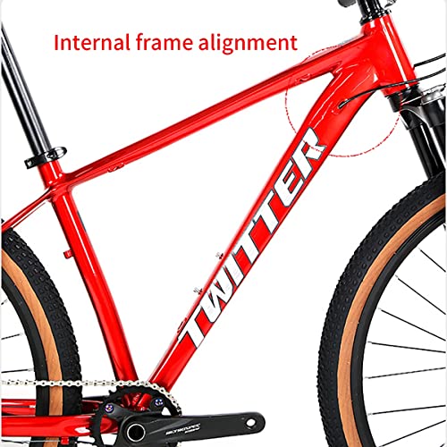 Aluminum Alloy XC Mountain Bike Frame - 17" Gray - 27.5/29"