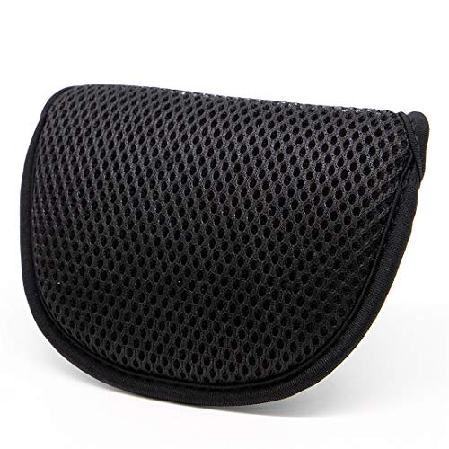 Barudan Golf Lightweight Mesh Mallet Putter Cover Black for Odyssey Scotty Cameron Futura Taylormade