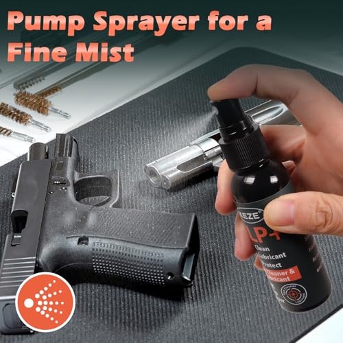 4-in-1 Gun Cleaning Kit with CLP Oil, Sprayer & Precision Oiler