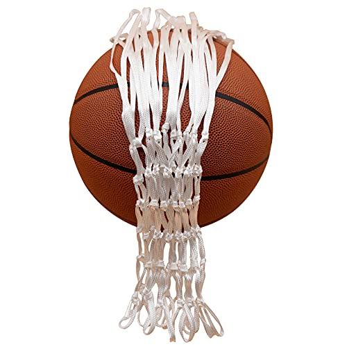 Basketball Nets Replacement - 12 Loops All-Weather Polyester, 2 Pack