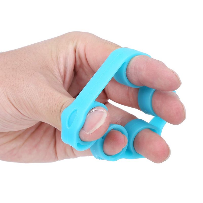 Finger Exerciser, Hand Grip Strengthener, (3PCS) Grip Strength Trainer Forearm Grip Workout, Finger Stretcher, Relieve Wrist & Thumb Pain, Carpal Tunnel, Great for Rock Climbing and More, Hand Gr