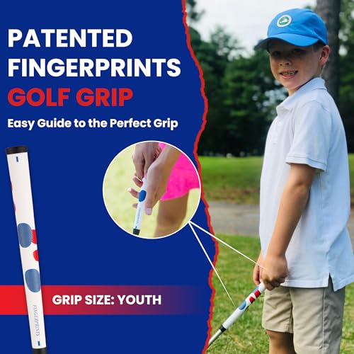 Fingerprints Left-Handed Junior Golf Club Set - F38 38" for Kids, Model F38
