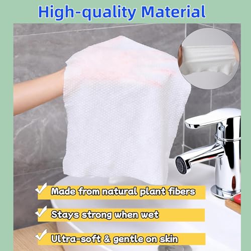 Compressed Travel Towels - Extra Thick & Super Absorbent (24 Pcs)