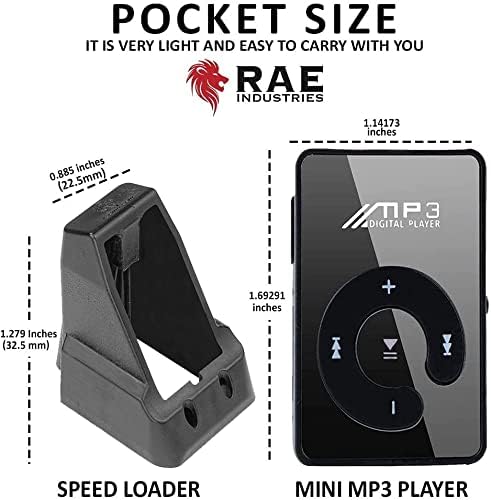 RAEIND Universal Magazine Speedloaders - Compatible with 32 Auto, 9mm, .357 SIG & More - USA Made