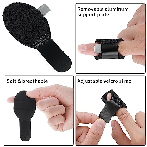 Adjustable Finger Splints Kit - 5 Pieces for Pain Relief