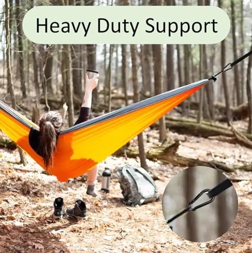 Heavy Duty Zinc-Galvanized Steel Carabiner Snap Hooks - 5cm Black 2 Pack