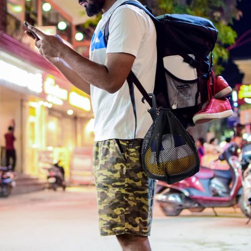 Single Ball Bag,Ball Storage Bag,Mesh Carry Bag with Zipper