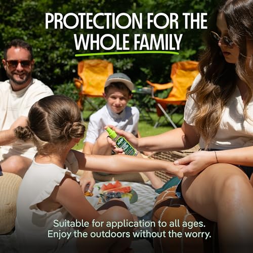 Mosquito & Tick Bug Repellent Spray - 30% Oil of Lemon Eucalyptus, 4 fl oz (Pack of 2)
