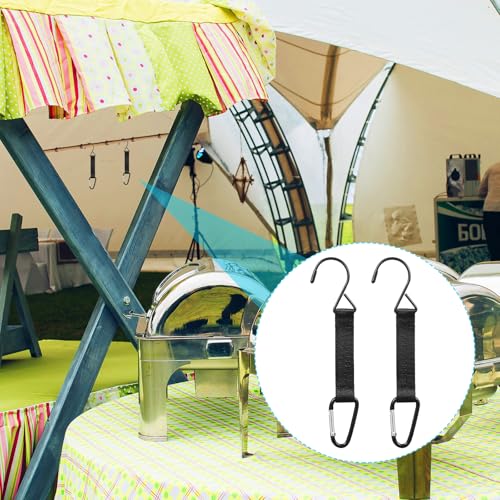 Metal Hanging Hooks for Bat Bags, Water Bottles & Gear
