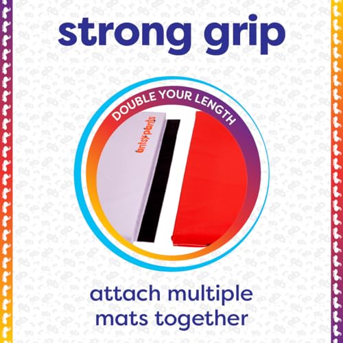 Tumbling Mat for Kids - Foldable Gymnastics Mat in Pastel Colors