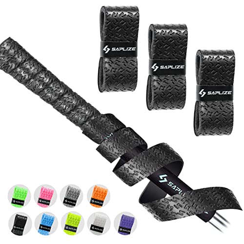 Golf Grip Wrapping Tapes - 3-Pack Tacky PU Overgrip - Black