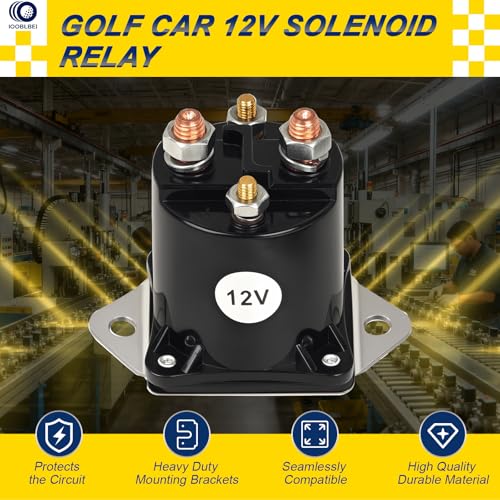 12V Club Car Solenoid for DS & Precedent Gas Golf Carts