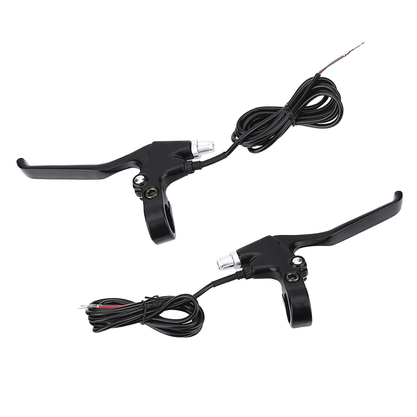 Bicycle Brake Lever, Universal Fit Aluminum Alloy Brake Kit for 22.5mm Handlebar 5ft Cable for Mountain Bikes Road Cyclists Commuters Urban Riders