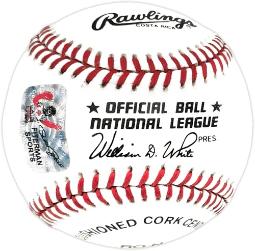 Pete Rose Autographed Official NL Baseball - Hit King Inscription