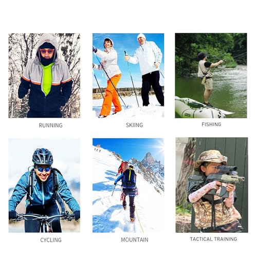UV Protection Balaclava Ski Mask for Motorcycle and Hunting - Standard