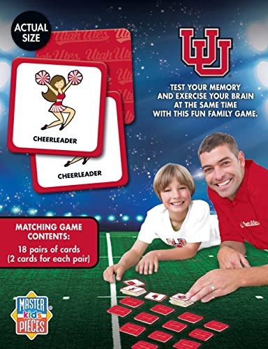 NCAA Matching Game - Utah Utes Edition - Ages 3+