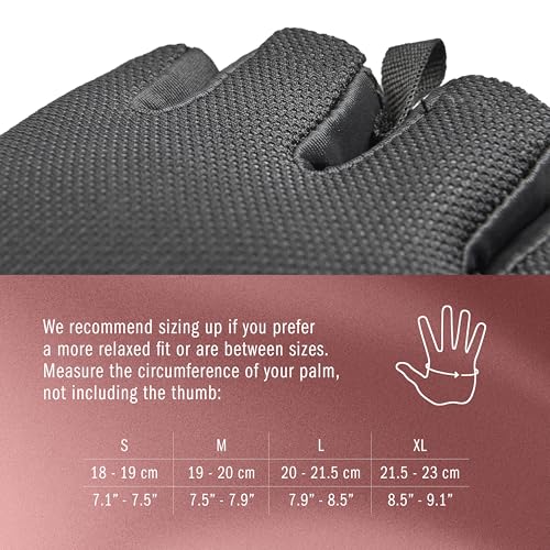 Fingerless Training & Weightlifting Gloves - Pink, Small