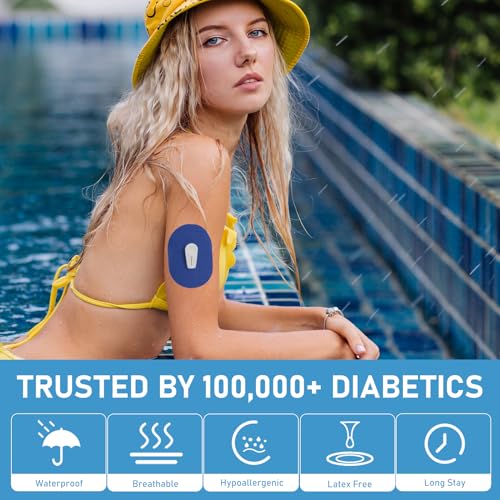 Waterproof Dexcom G6 Adhesive Patches - 30 Pack Multicolour