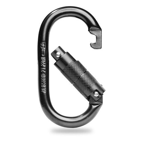 Malta Hunting Safety Dual-Action Twist Lock Carabiner for Hunting and Tree Climbing