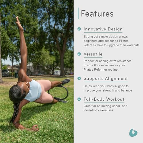 Ultra-Fit Circle Pilates Ring for Home & Studio Workouts