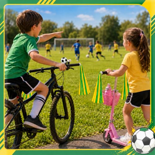 Kids Bike Bell with 2 Bright Streamers - Black